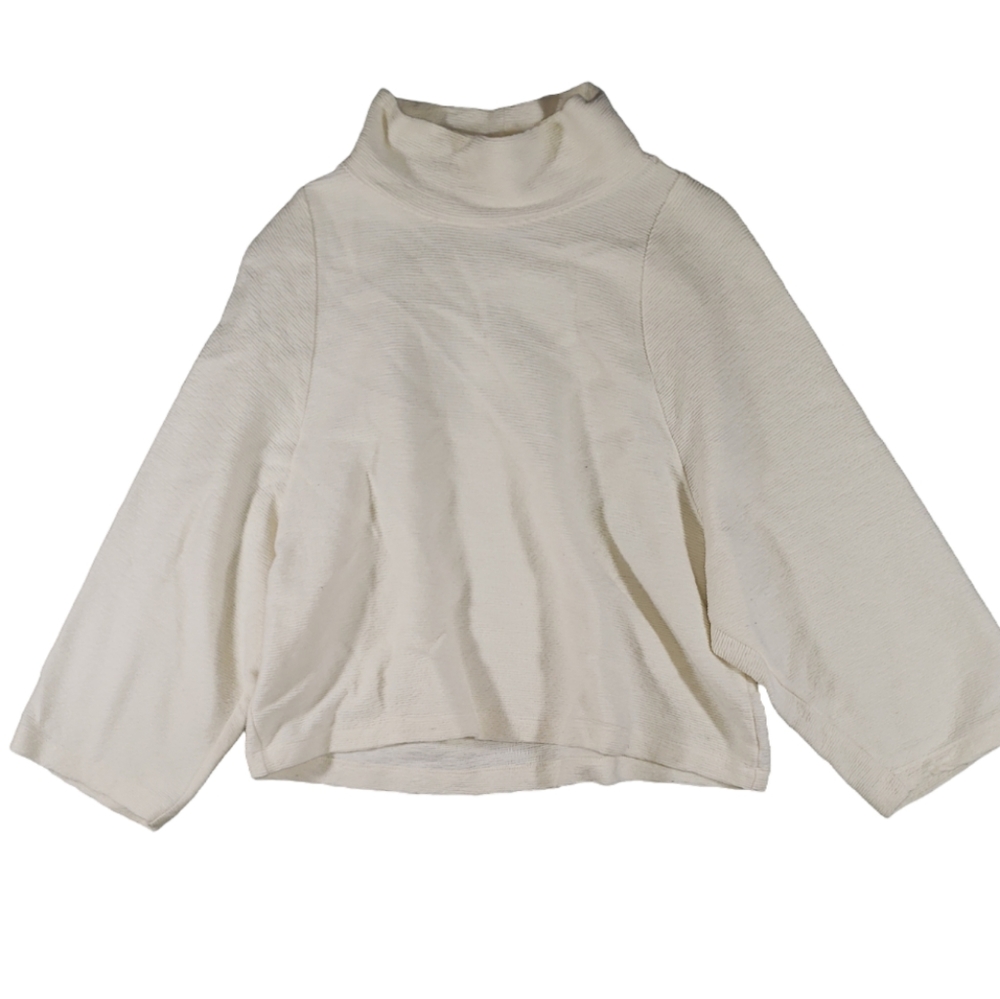 Madewell Texture And Thread Texture Mockneck Swea… - image 2